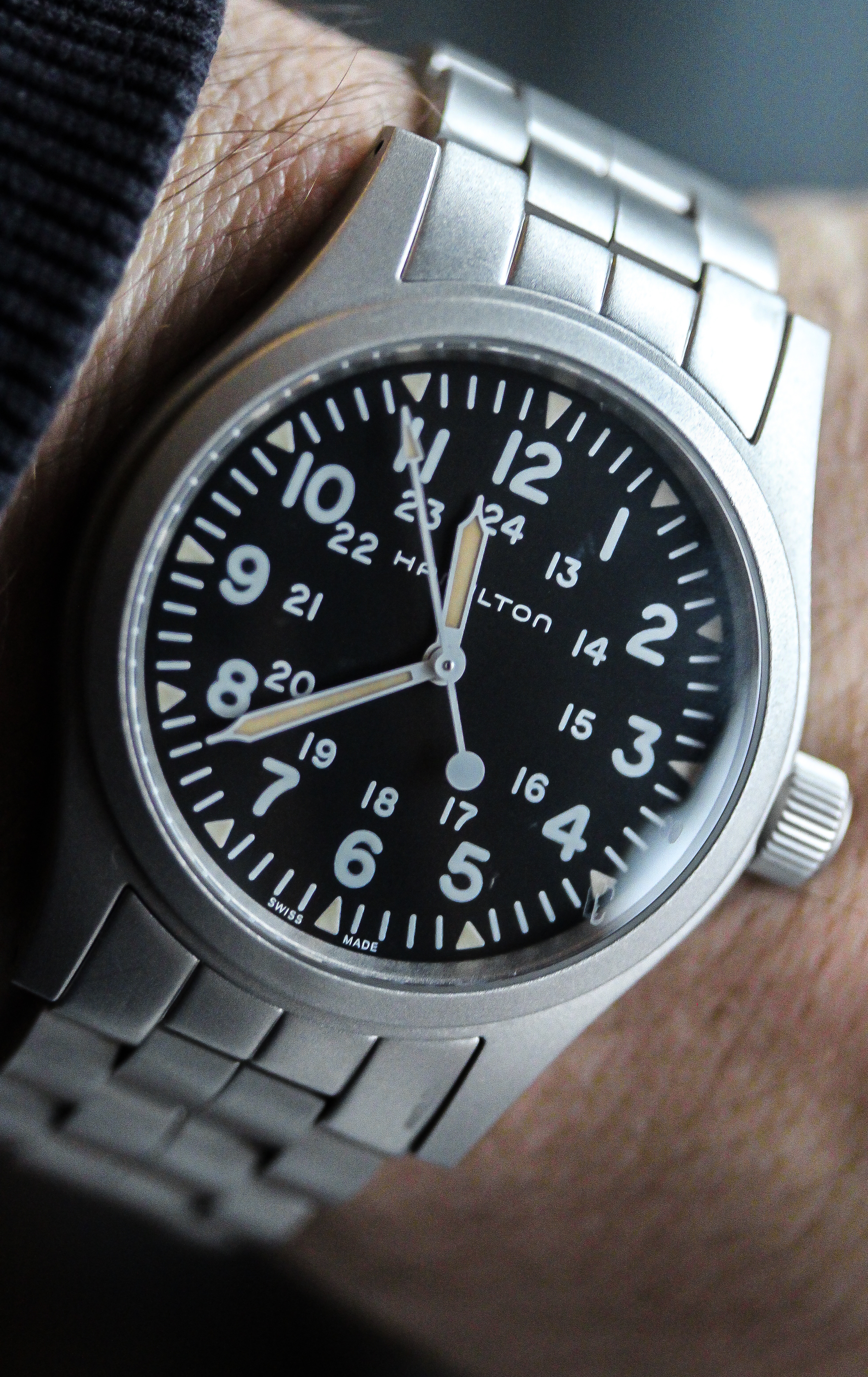 Hamilton Khaki Field Mechanical 38mm watch photo